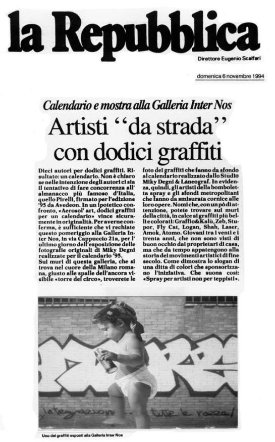La Repubblica 6/11/1994